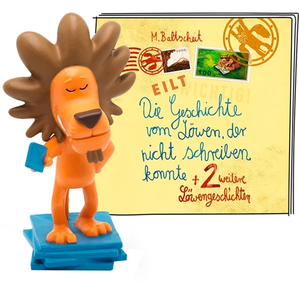 Tonies Geschichten Vom Löwen - Die Geschichte Vom Löwen, Der Nicht Schreiben Konnte Und Zwei Weitere Löwengeschichten, Spielfigur 3 Tonies Geschichten Vom Löwen - Die Geschichte Vom Löwen, Der Nicht Schreiben Konnte Und Zwei Weitere Löwengeschichten, Spielfigur